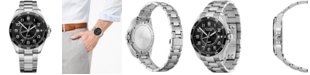 Victorinox Men's FieldForce Classic GMT Stainless Steel Bracelet Watch 42mm